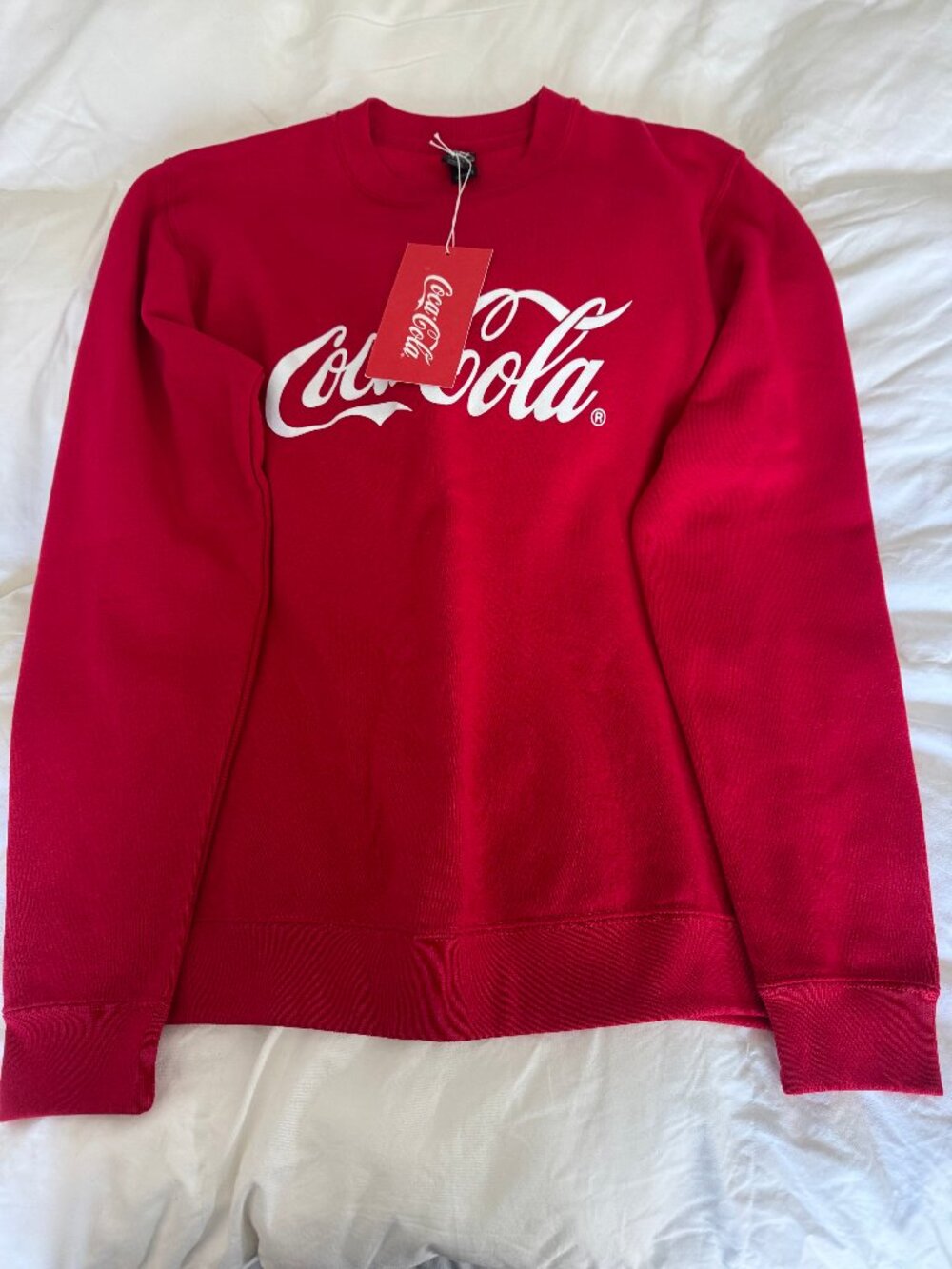 Coca Cola Crew Neck Sweatshirt NTW - Size S